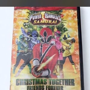 Power Rangers Samurai Christmas DVD